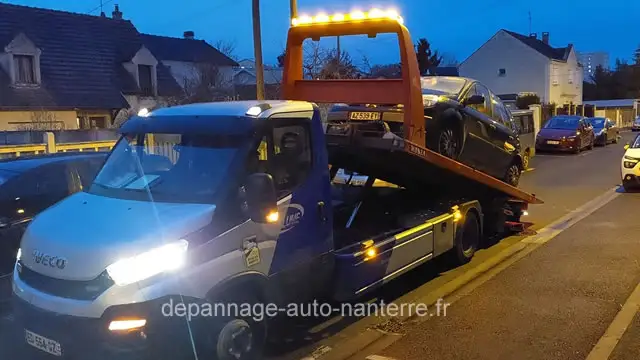 Remorquage tous véhicules à Nanterre voiture, utilitaire, camion, autocar